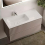 Тумба подвесная SANCOS Snob R левая 995х445х500, c двумя ящиками оснащенными доводчиками, Doha Soft, арт.SNR100LSM