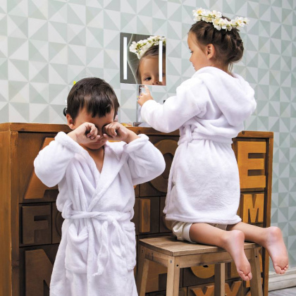 K-1007 Зеркало с LED-подсветкой, 3-х кратным увеличением K-1007 Зеркало с LED-подсветкой, 3-х кратным увеличением