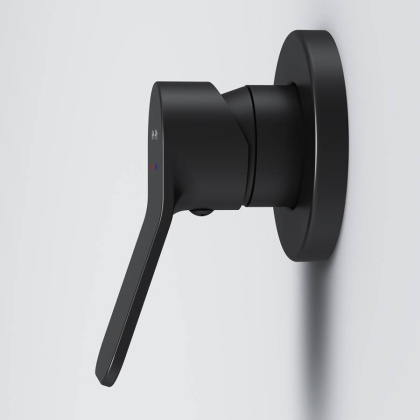 F85A65022 X-Joy, cмеситель д/душа монтируемый в стену, черный, шт.