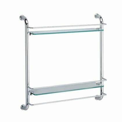 K-2022 Полка стеклянная двойная K-2022 Полка стеклянная двойная