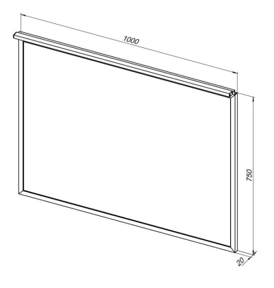 Зеркало Allen Brau Priority 100 1.31017.BB черный браш