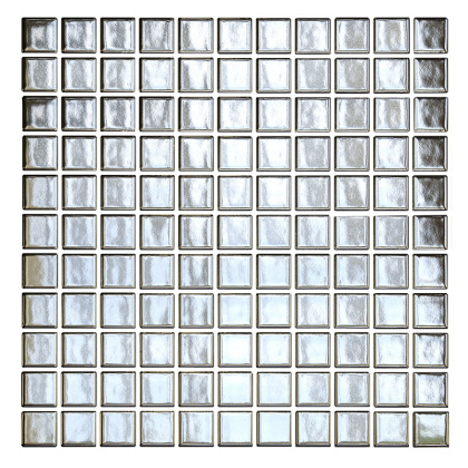 Керамическая мозаика, Silver Glossy 25х25, Metal Керамическая мозаика, Silver Glossy 25х25, Metal