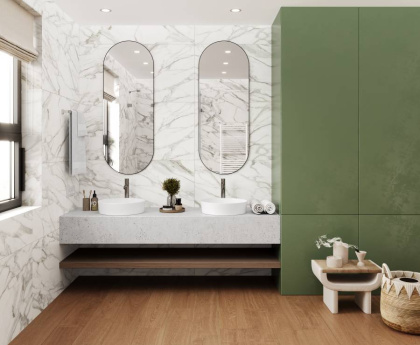 Angel blanco Плитка настенная 48047R 40x80 сатин обрезной
