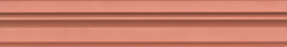 Бордюр Багет BLC026R Магнолия оранжевый матовый (5см*30см*19мм) (13шт/0,195м2) моноколор, шт