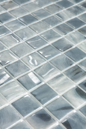 Стеклянная мозаика, 7104 Oasis Grey 25x25, Oasis