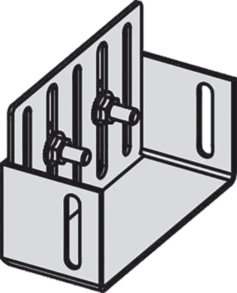 Заглушка для дренажных желобов 75 мм, оцинкованная сталь Заглушка для дренажных желобов 75 мм, оцинкованная сталь