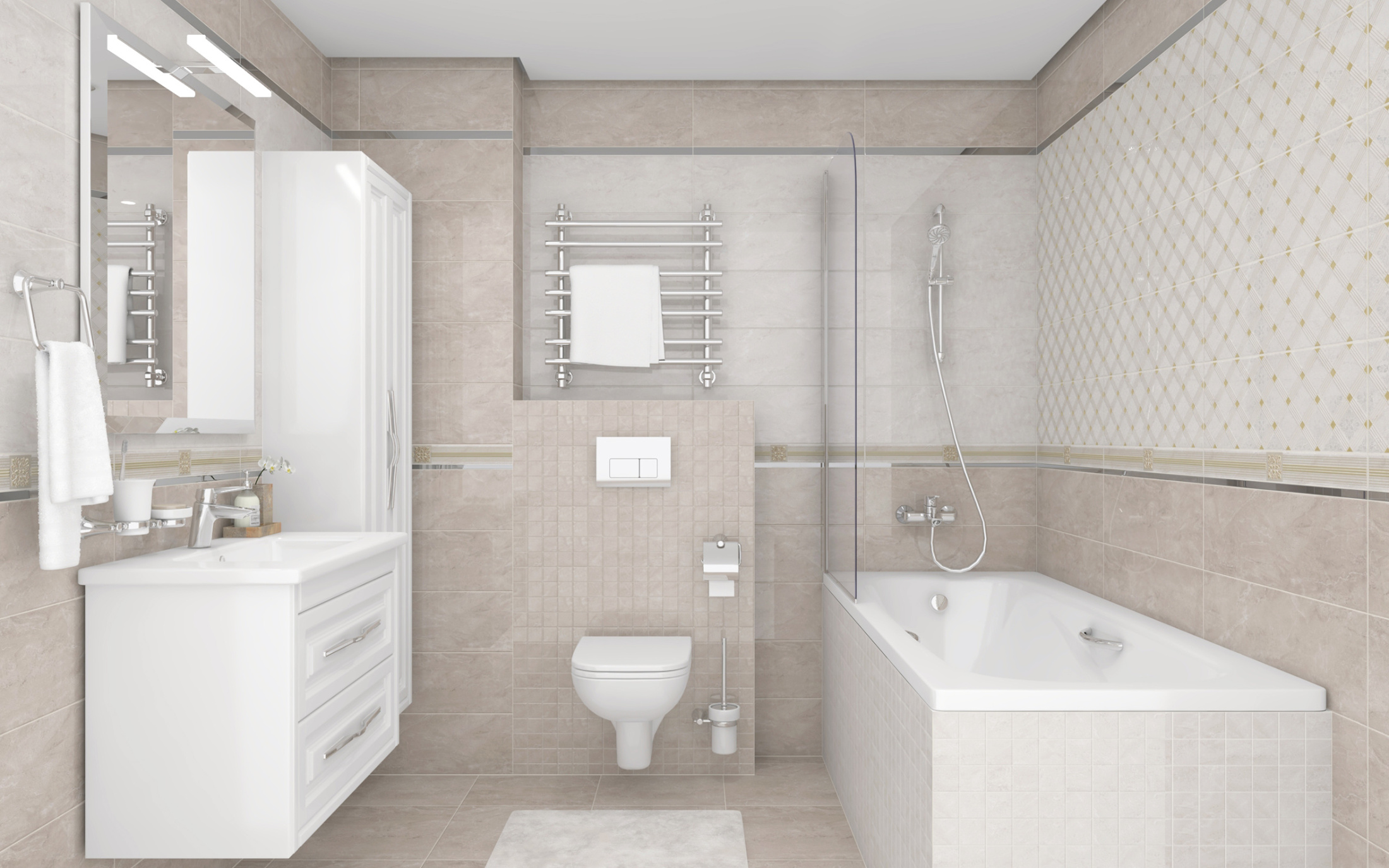 Royal Декор мозаичный кофейный MM60076 20х60