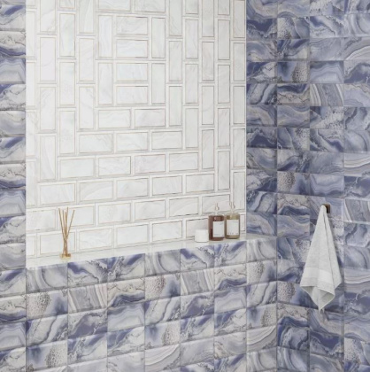 Декор Сеттиньяно белый глянцевый 9,9x20x0,92