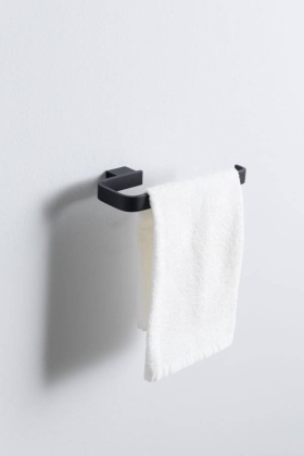Держатель для полотенец Allen Brau Infinity 6.21010-31 черный матовый