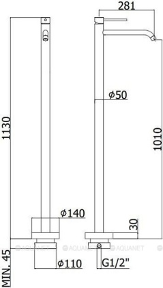 Смеситель для раковины Paffoni Light LIG031CR Смеситель для раковины Paffoni Light LIG031CR