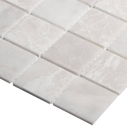 Мозаика, нат. мрамор, WHITE POLISHED 48х48, Classic Мозаика, нат. мрамор, WHITE POLISHED 48х48, Classic
