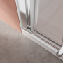LINER-B-12-90-C-Cr-R Душевой уголок, Условный размер, мм:900x1950 Габариты с диапазоном регулировок, мм:(890-905)x1950  LINER-B-12-90-C-Cr-R Душевой уголок, Условный размер, мм:900x1950 Габариты с диапазоном регулировок, мм:(890-905)x1950