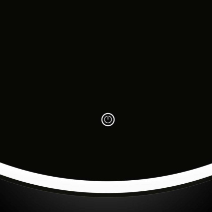 Зеркало LED VLM-3DE700 700x700 c сенсорным выключателем и диммером