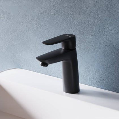 D40102122 Prime Смеситель для умывальника, черный