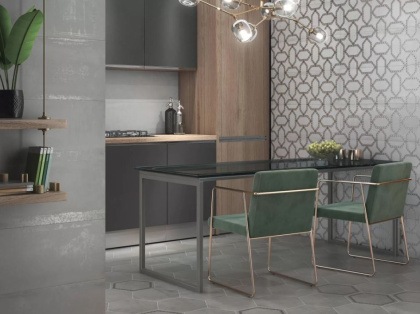 Декор Выст. METAL светлый