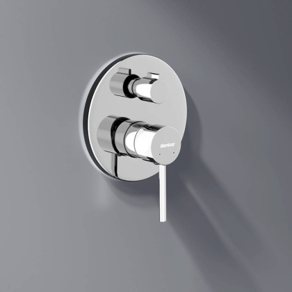 936540000 Scandinavian Pure встраиваемая душевая система с ванно-душевым смесителем, изливом и штанг