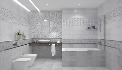 Керамогранит Mizar тёмно-серый 40х40 (11шт_1,76м2), м2