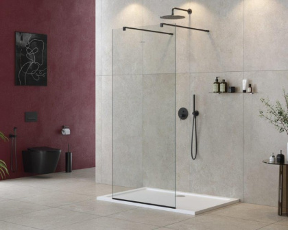 LIBERTA-L-2-100-120-C-Cr Душевая перегородка с возможностью двустороннего входа 1000x1200x1950 мм