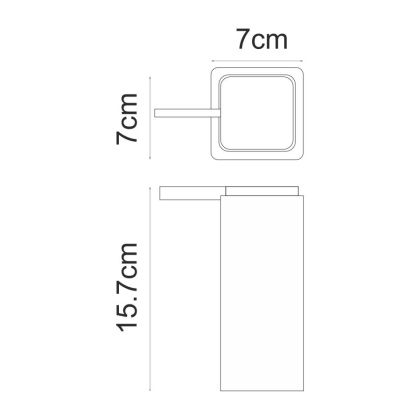 Mosel K-4599 Дозатор для жидкого мыла