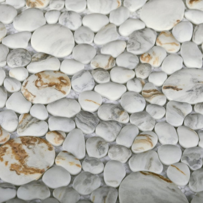 Мозаика Point Beige Point Beige серый/белый (30,5см*30,5см*7мм) (11шт/1,023м2) матовая, м2