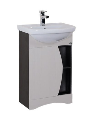 Тумба Onika Дуэт 52 напольная, бодега/венге (ум. Акватон 52)