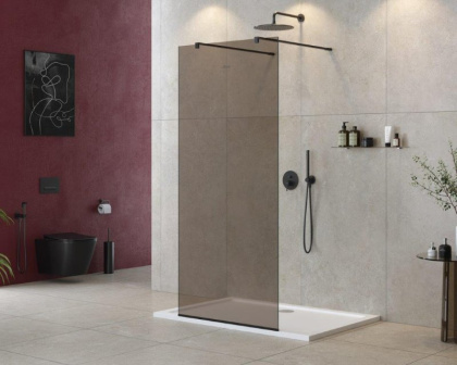 LIBERTA-L-2-100-120-C-Cr Душевая перегородка с возможностью двустороннего входа 1000x1200x1950 мм