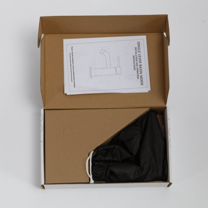 NOVA Смеситель на раковину, нержавеющая сталь NOV-LVM-IN