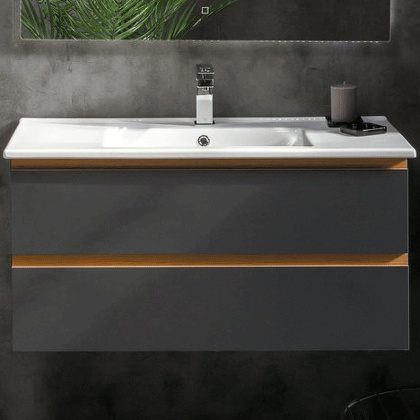 Тумба CAPOLDA 100 антрацит 849-100-A Boheme Тумба CAPOLDA 100 антрацит 849-100-A Boheme