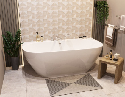 Ванна "Майами" пристенная 1700х855 Ванна "Майами" пристенная 1700х855