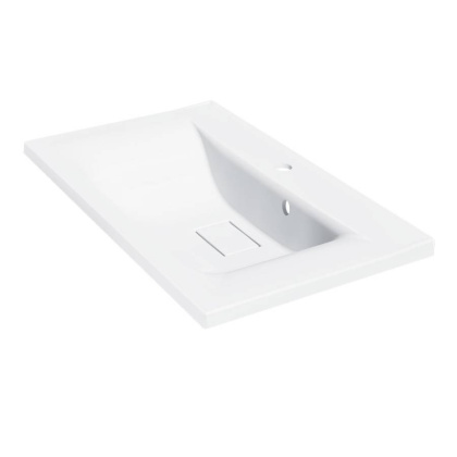 Раковина VCB-3M750W из искусственного камня, цвет белый