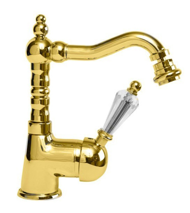 VINTAGE-BSM2-01-Sw-N Смеситель для биде Исполнение: Хром, Ручки: Swarovski Nero 