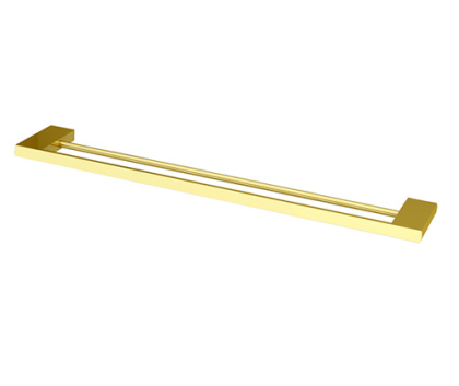 Держатель полотенец двойной Sauer , 64,2х1,8х11 см, цвет золото, K-7940