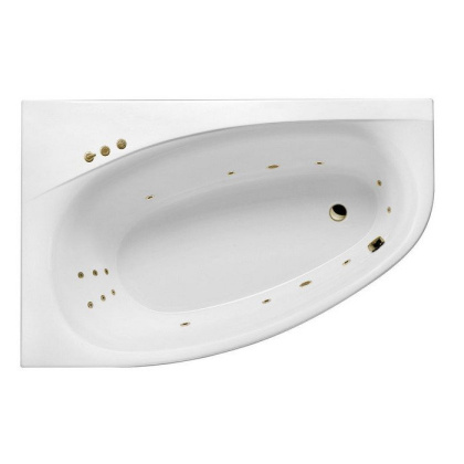 Ванна EXCELLENT Kameleon 170x110 (левая) "SMART" (бронза) Ванна EXCELLENT Kameleon 170x110 (левая) "SMART" (бронза)