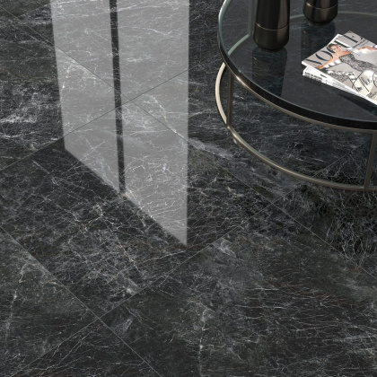 Риальто серый темный обрезной 60x60x11