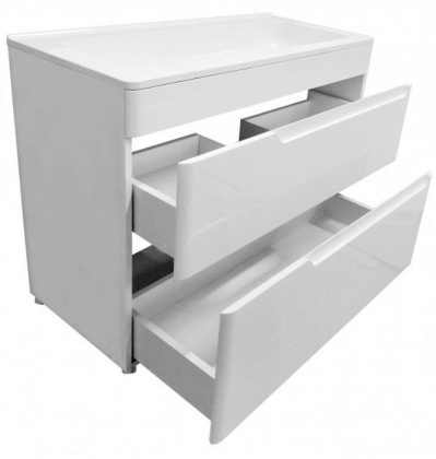 Комплект мебели Kare Luxe 800х450 напольный 2 ящика (ШхГхВ) 798х446х860 Комплект мебели Kare Luxe 800х450 напольный 2 ящика (ШхГхВ) 798х446х860