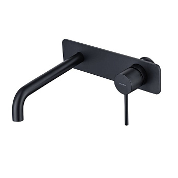 Смеситель для раковины Allen Brau Glority 5.51004-31 (с внутренней частью) черный матовый