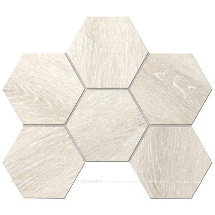 Мозаика DA01 Hexagon 25x28,5 непол. 10 мм Мозаика DA01 Hexagon 25x28,5 непол. 10 мм