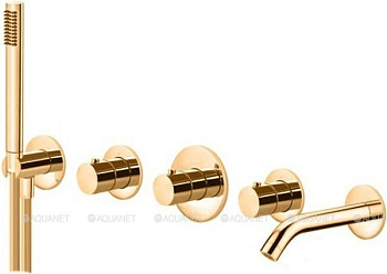 Смеситель для ванны с душем Paffoni Modular Box MDE001HG Смеситель для ванны с душем Paffoni Modular Box MDE001HG