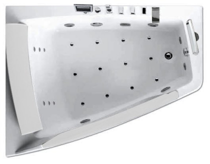 Акриловая ванна Gemy 170х130 G9056 O L Акриловая ванна Gemy 170х130 G9056 O L