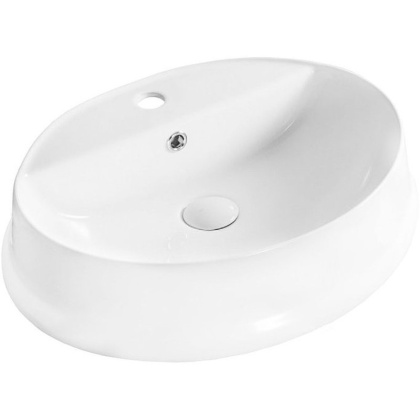 Раковина керамическая накладная овальная BB1399