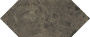 Плитка настенная 35014 Бикуш коричневый (14см*34см*6,9мм) (24шт/0,896м2) глянцевый, м2