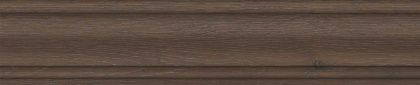 Плинтус Тровазо коричневый тёмный матовый 39,8x8x1,55