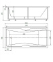 Акриловая ванна Акватек Феникс 190х90 FEN190-0000079