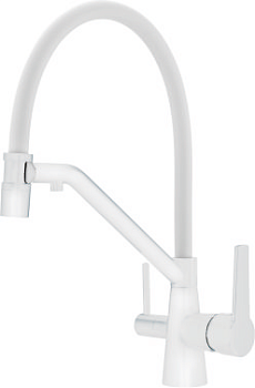 Смеситель Raglo для кухни со съемным гибким изливом, с магнитным фиксатором излива, с подключением фильтра питьевой воды R80.62.08