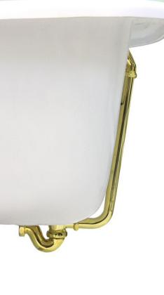 Слив-перелив для ванны Wirquin В (золото) Слив-перелив для ванны Wirquin В (золото)