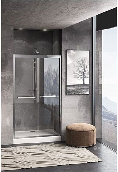 Душевая дверь Aquanet Delta NPD6122 120, прозрачное стекло Душевая дверь Aquanet Delta NPD6122 120, прозрачное стекло