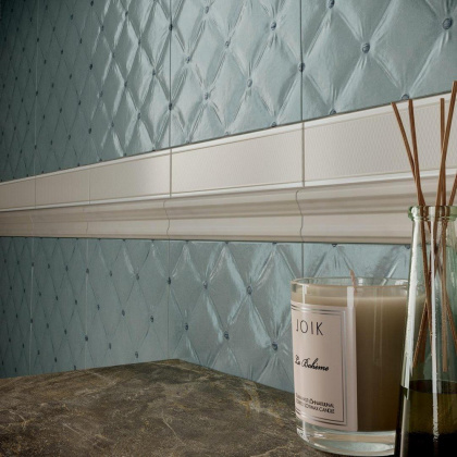 Бордюр настенная VT\A306\6000 Браганса бежевый светлый 5,4см*25см*8мм (1уп/30шт/0,405м2) матовый, шт