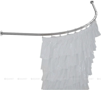 Карниз для ванны Aquanet Vitoria полукруглый 130х130 Карниз для ванны Aquanet Vitoria полукруглый 130х130