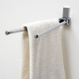 Держатель полотенец Lopau двойной, 43,6х8,2х4,8 см, хром, K-6031