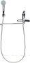 Смеситель для ванны OneLife P01-218cr с душ.набором, полимерный Смеситель для ванны OneLife P01-218cr с душ.набором, полимерный